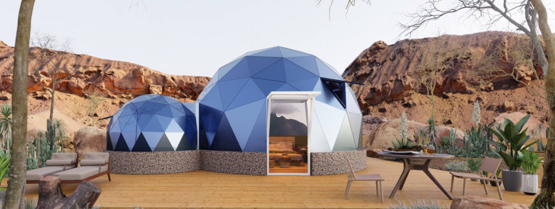 高淳区球形智能光伏玻璃星空房